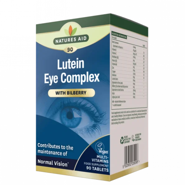 Natures Aids Lutein Eye Complex Tabs 90s