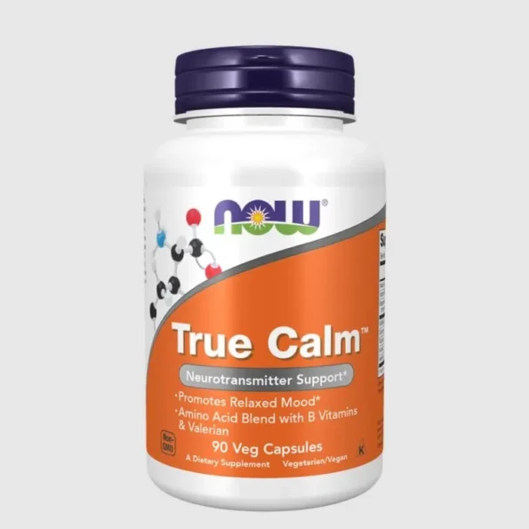 NOW True Calm Veg Capsules 90s