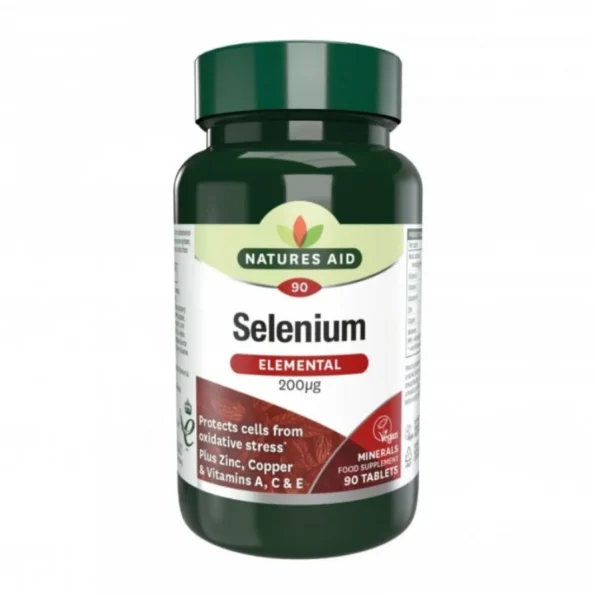 Natures Aid Selenium 200mcg Tabs 90s