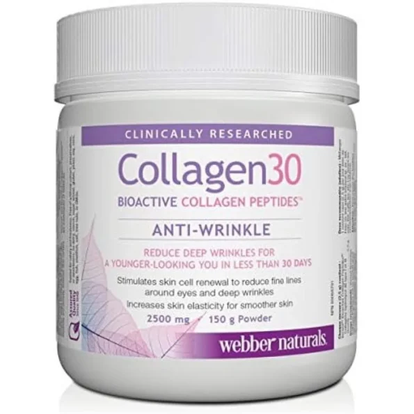 Webber Naturals Collagen Anti-wrinkle Bioactive Peptides Powder 150G