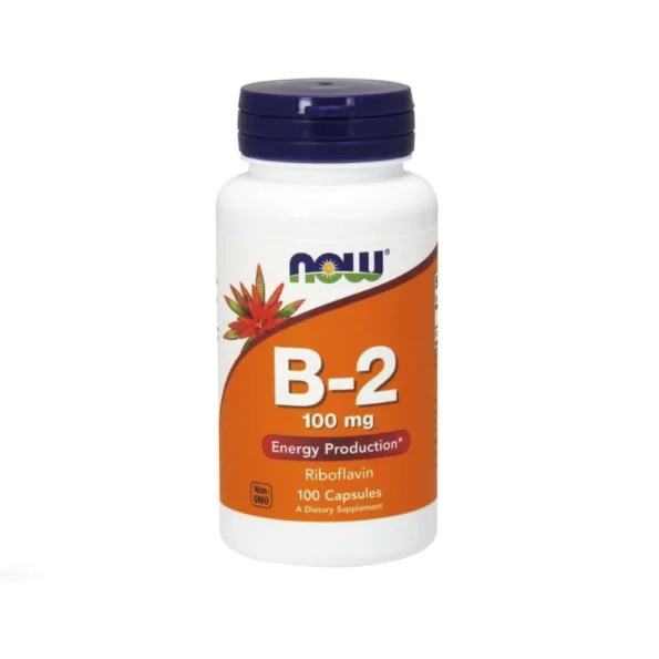 NOW Vitamin B-2 (Riboflavin) 100 mg 100s