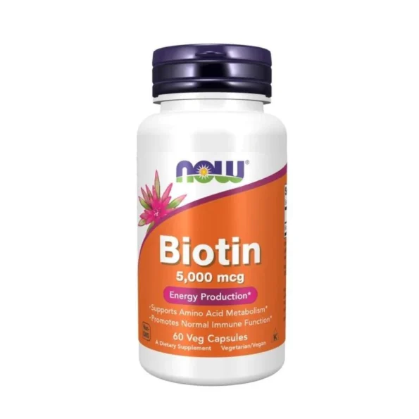 NOW Biotin 5000 mcg 60's