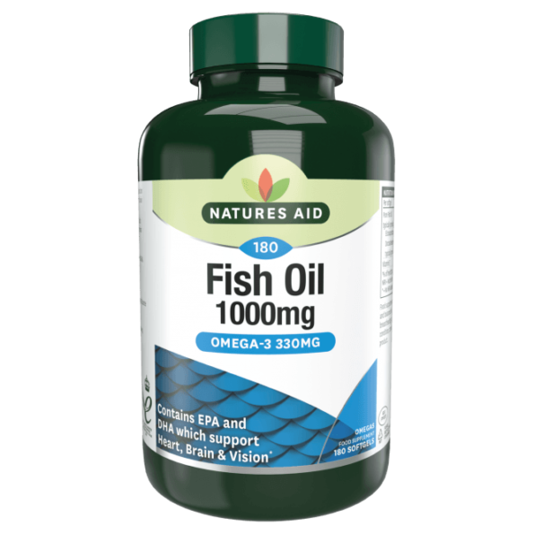 Natures Aid Fish Oil 1000mg Softgel 90s