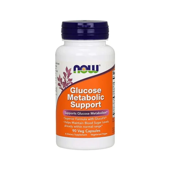 NOW Glucose Metabolic Support 90 Vegetarian Capsules