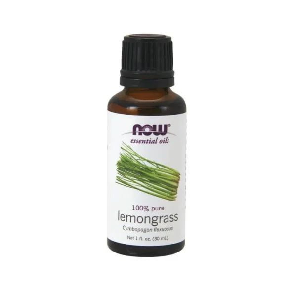 NOW Lemongrass Oil 100% Pure Oil 30ml