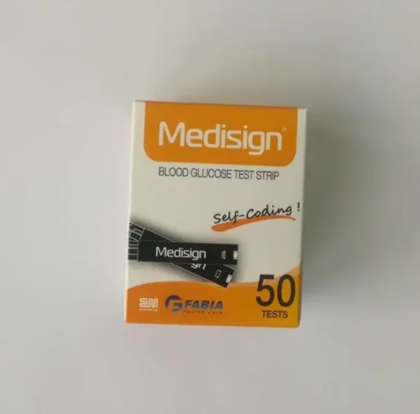 Medisign Blood Glucose Strips 50S