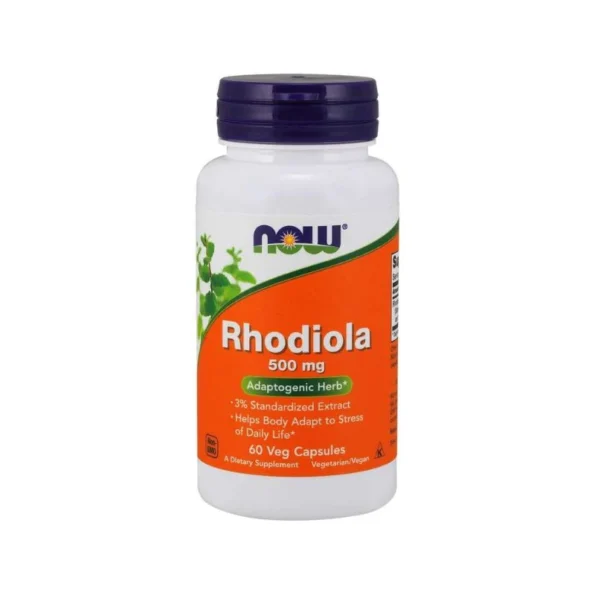 NOW Rhodiola Rosea 500mg 60s