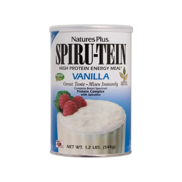 Nature's Plus Vanilla SPIRU-TEIN® Protein Shake 480g