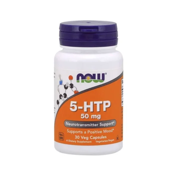 NOW 5-HTP 50 mg Veg Capsules 30s