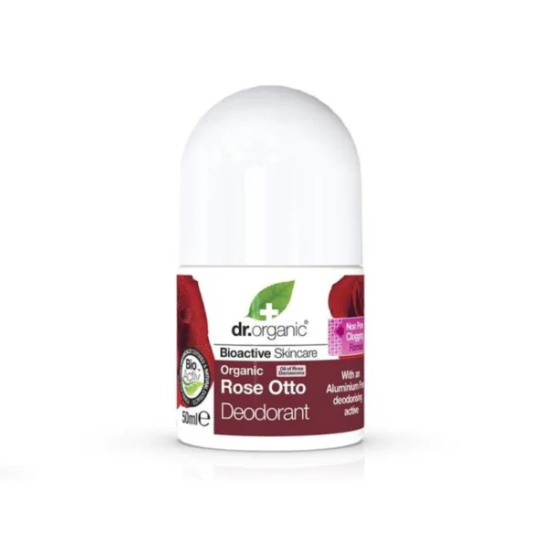 Dr Organic Rose Otto Deodorant 50ml