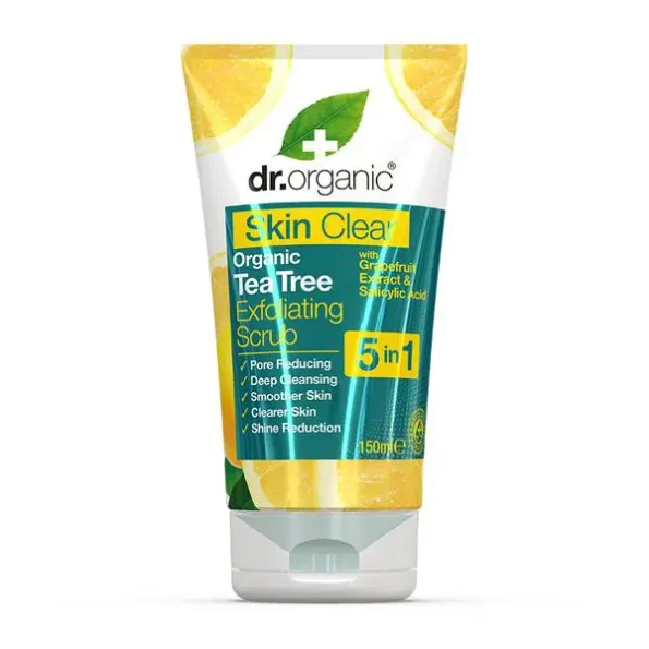 Dr Organic Skin Clear Exfoliating Scrub 150ml