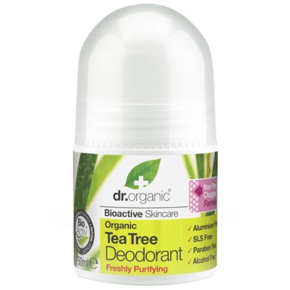 Dr Organic Tea Tree Deodorant 50ml